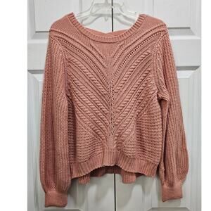 Pink Sweater SIZE Large